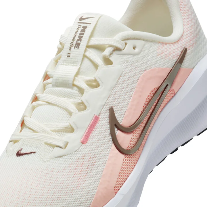 Nike Women's Downshifter 13 Road Running Shoes in White | FD6476-107 - Image 7