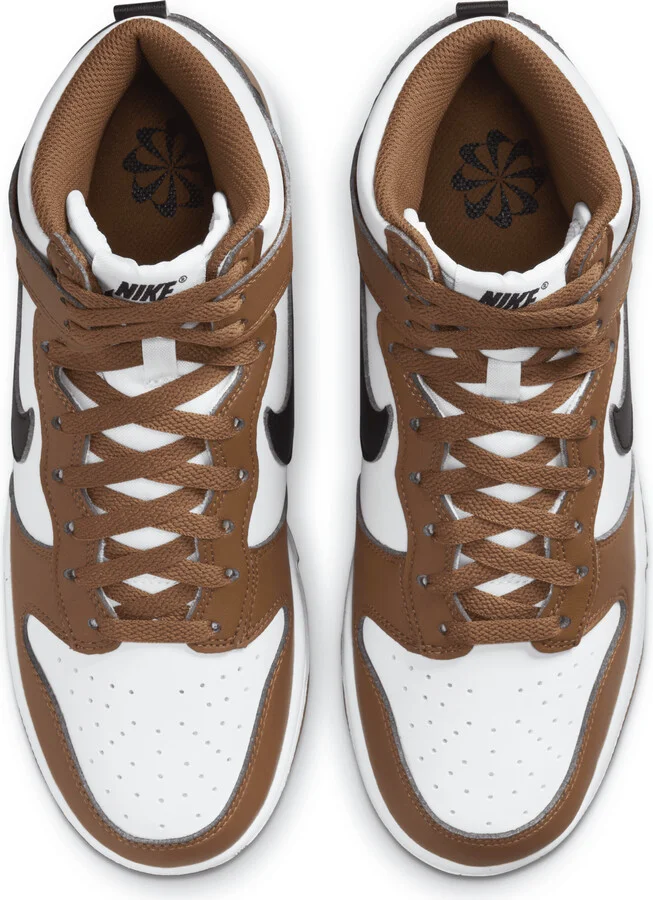 Nike Women's Dunk High Next Nature Shoes in Brown | FV5960-200 - Image 4