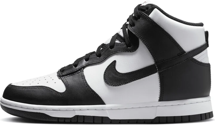 Nike Women's Dunk High Shoes in White | DD1869-103