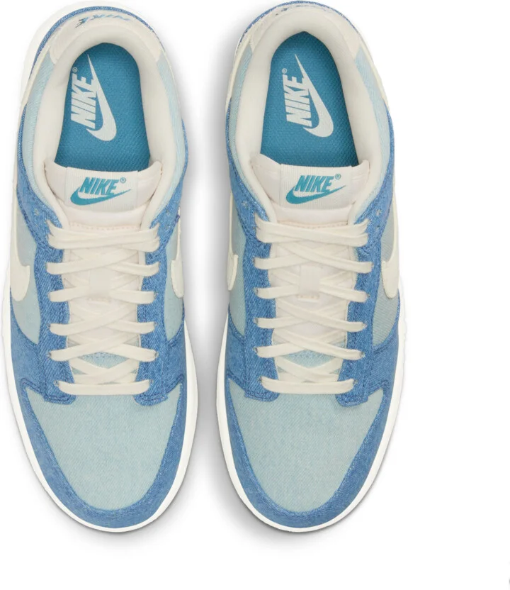 Nike Women's Dunk Low "Denim" Shoes in Blue | IH5073-006 - Image 4