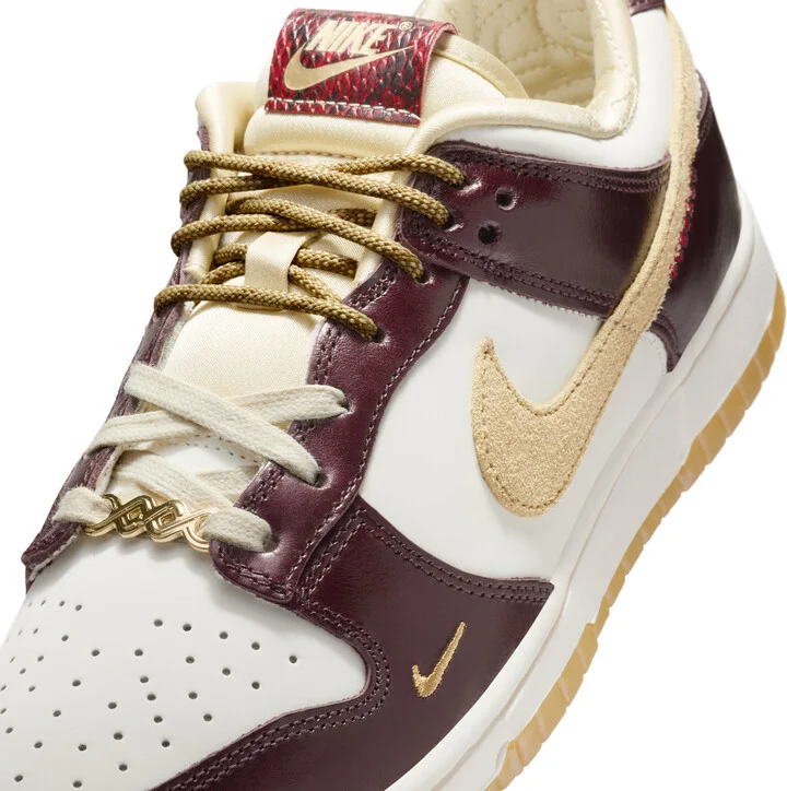 Nike Women's Dunk Low LX Shoes in White | HV5991-171 - Image 7