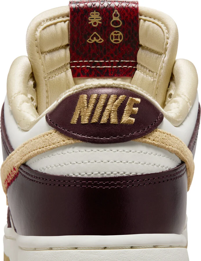 Nike Women's Dunk Low LX Shoes in White | HV5991-171 - Image 9