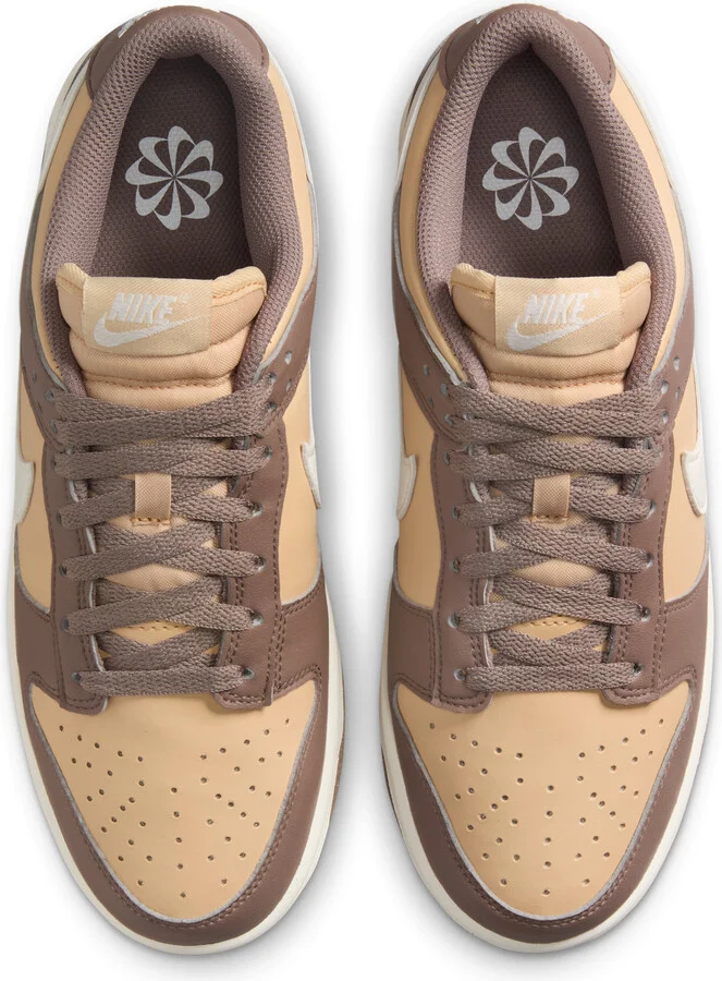 Nike Women's Dunk Low Next Nature Shoes in Brown | DD1873-201 - Image 4
