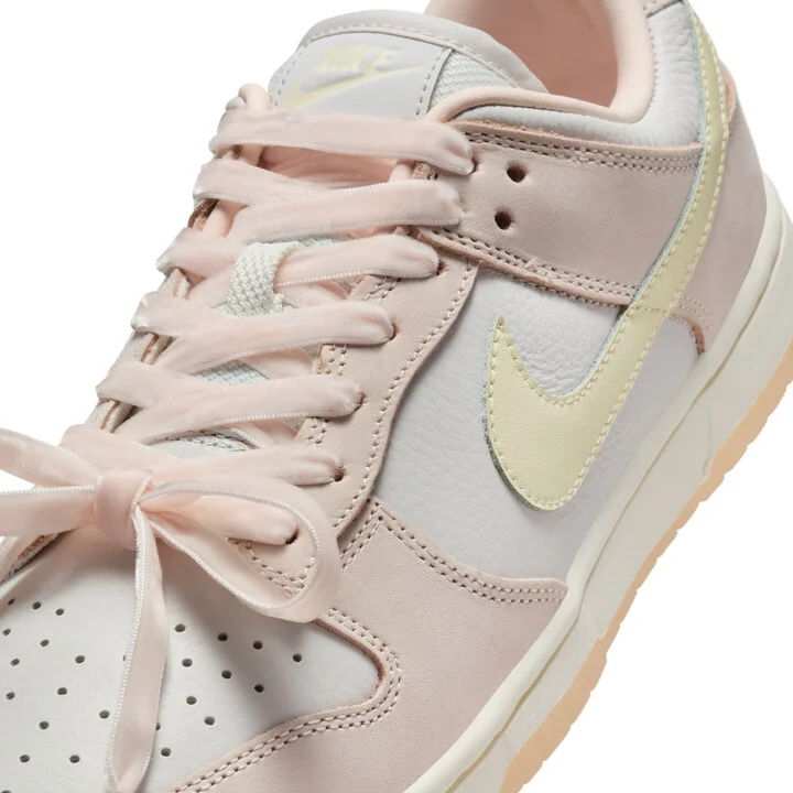 Nike Women's Dunk Low Premium Shoes in Pink | FB7910-601 - Image 7