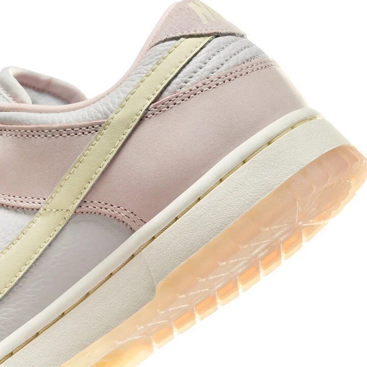 Nike Women's Dunk Low Premium Shoes in Pink | FB7910-601 - Image 8