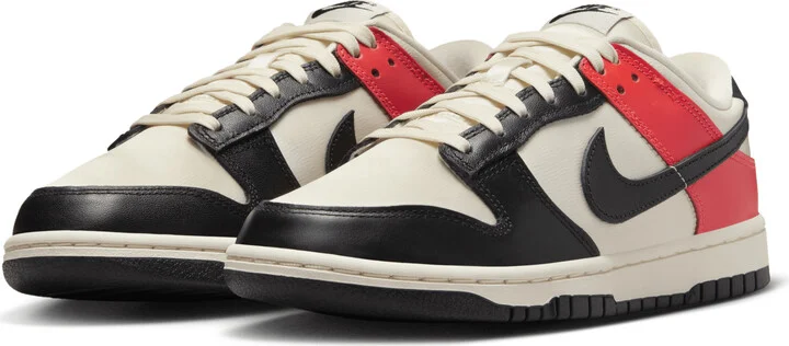 Nike Women's Dunk Low SE Shoes in Red | HQ3423-635 - Image 5