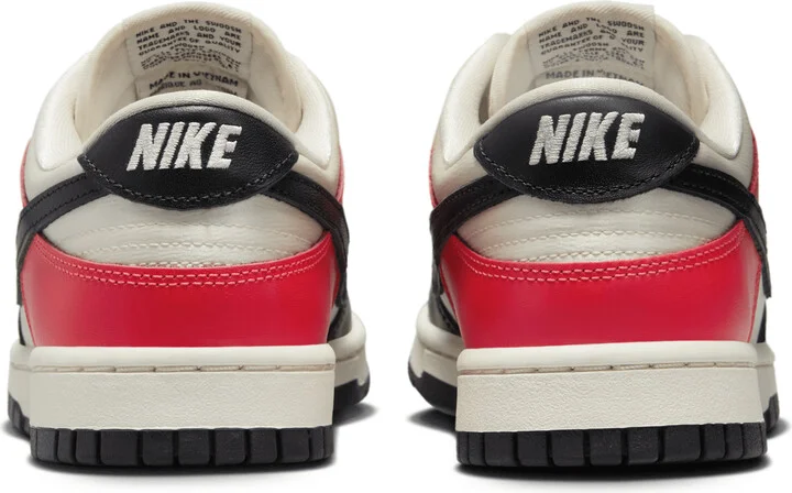 Nike Women's Dunk Low SE Shoes in Red | HQ3423-635 - Image 6