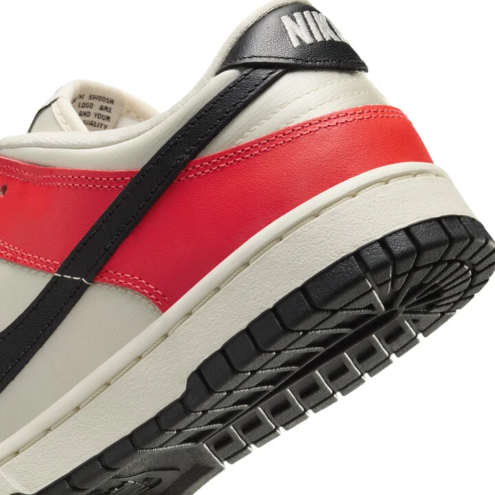 Nike Women's Dunk Low SE Shoes in Red | HQ3423-635 - Image 8