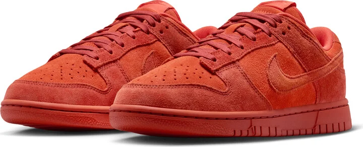 Nike Women's Dunk Low SE Shoes in Red | HV5756-633 - Image 5