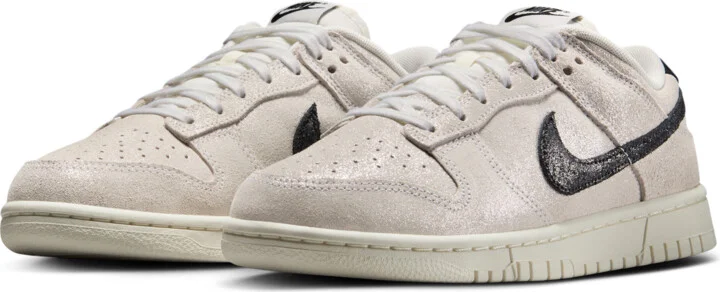 Nike Women's Dunk Low SE Shoes in White | HQ3502-100 - Image 5