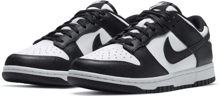 Nike Women's Dunk Low Shoes in White | DD1503-101 - Image 6