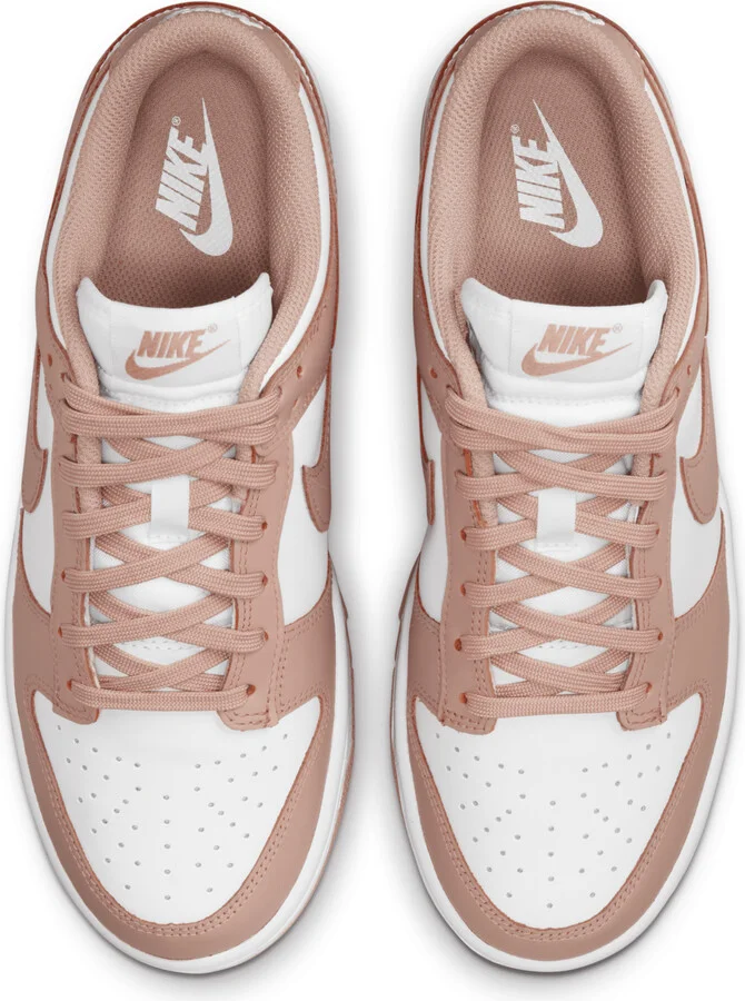Nike Women's Dunk Low Shoes in White | DD1503-118 - Image 4
