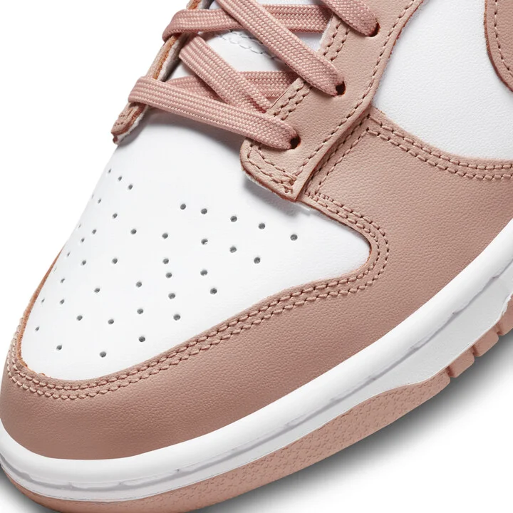 Nike Women's Dunk Low Shoes in White | DD1503-118 - Image 7