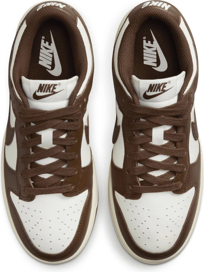 Nike Women's Dunk Low Shoes in White | DD1503-124 - Image 4