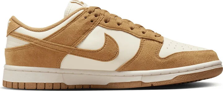 Nike Women's Dunk Low Shoes in White | HJ7673-100 - Image 3