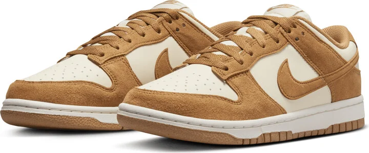 Nike Women's Dunk Low Shoes in White | HJ7673-100 - Image 5