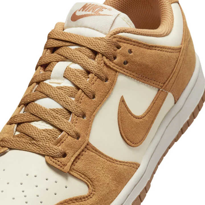 Nike Women's Dunk Low Shoes in White | HJ7673-100 - Image 7