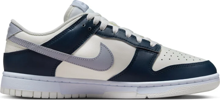 Nike Women's Dunk Low Shoes in White | HV2390-100 - Image 3
