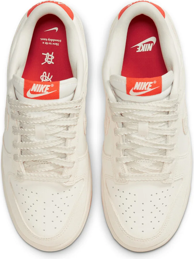 Nike Women's Dunk Low Shoes in White | HV5231-133 - Image 4