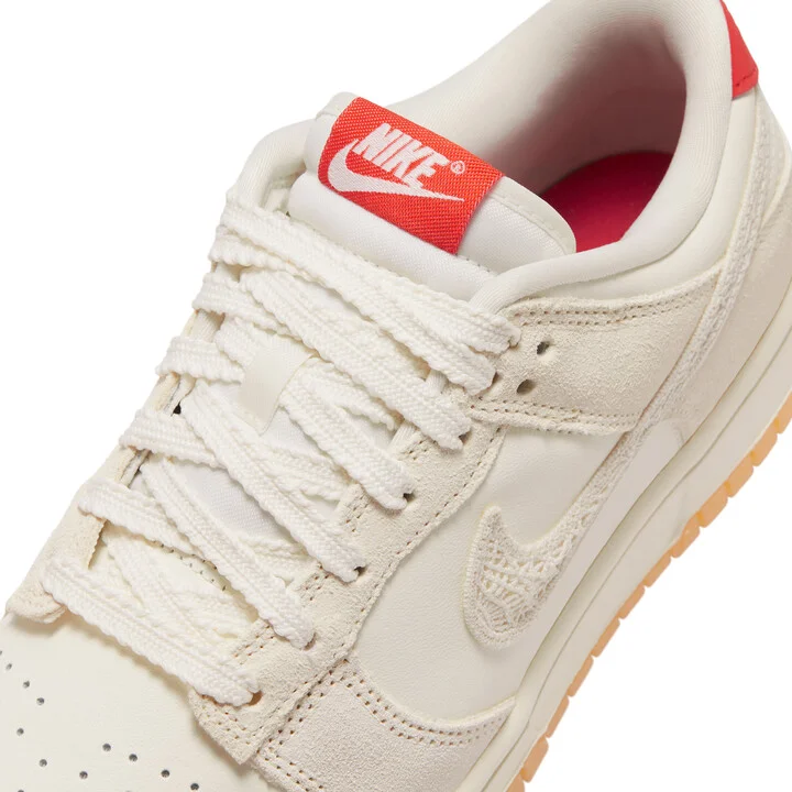 Nike Women's Dunk Low Shoes in White | HV5231-133 - Image 7
