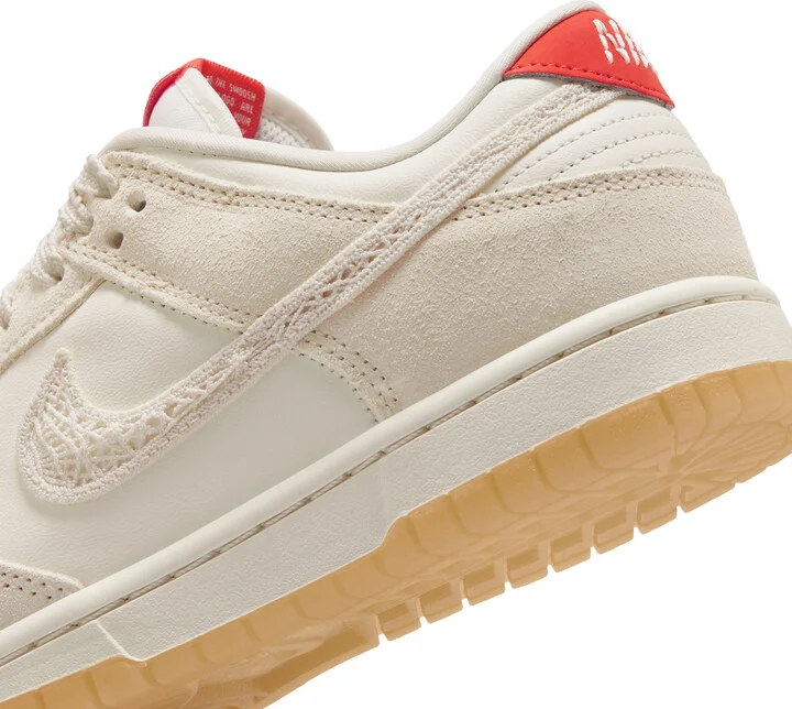 Nike Women's Dunk Low Shoes in White | HV5231-133 - Image 8