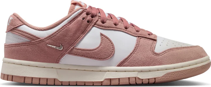 Nike Women's Dunk Low Shoes in White | IB4417-102 - Image 3
