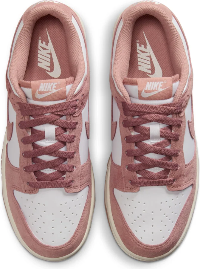 Nike Women's Dunk Low Shoes in White | IB4417-102 - Image 4