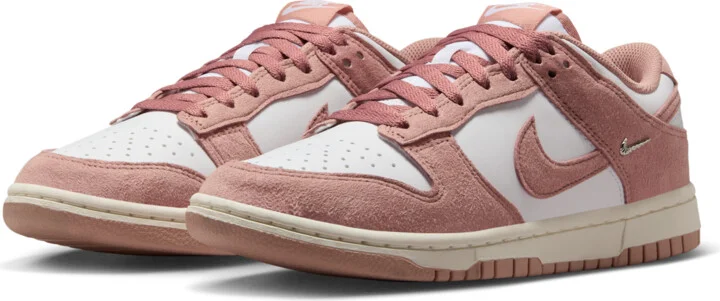 Nike Women's Dunk Low Shoes in White | IB4417-102 - Image 5