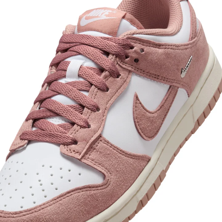 Nike Women's Dunk Low Shoes in White | IB4417-102 - Image 7
