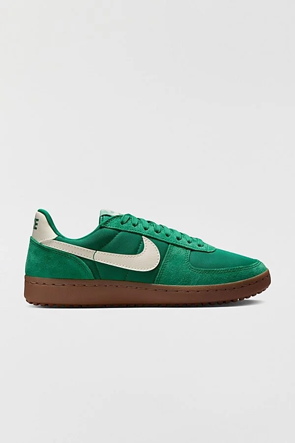 Nike Women's Field General SE Sneaker in Malachite/Soft Pearl/Gum