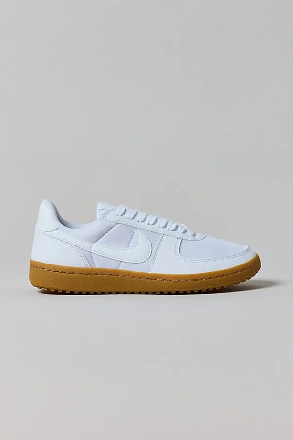 Nike Women's Field General Sneaker in White/Gum Light Brown/Summit White - Image 2