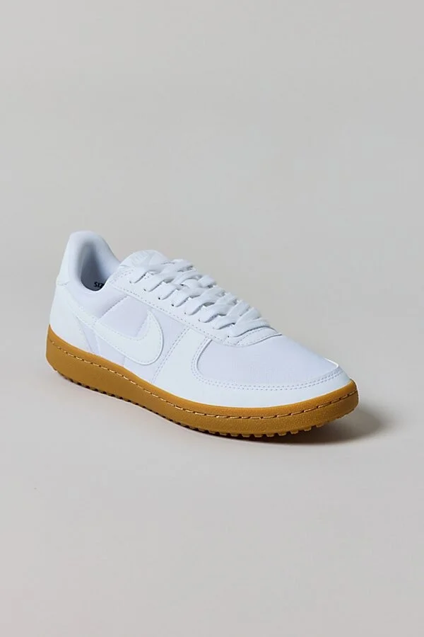 Nike Women's Field General Sneaker in White/Gum Light Brown/Summit White - Image 3