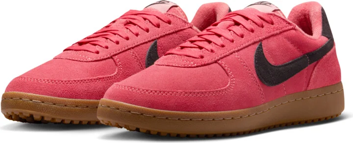 Nike Women's Field General Suede Shoes in Red | IF1743-601 - Image 5