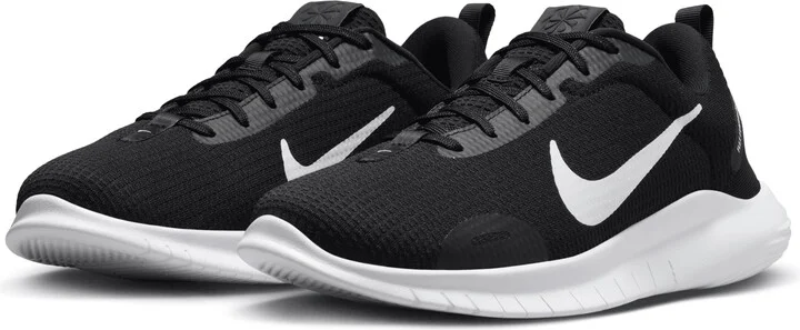 Nike Women's Flex Experience Run 12 Road Running Shoes (Extra Wide) in Black | FZ4674-003 - Image 5