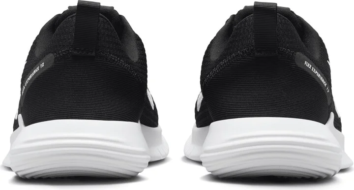 Nike Women's Flex Experience Run 12 Road Running Shoes (Extra Wide) in Black | FZ4674-003 - Image 6
