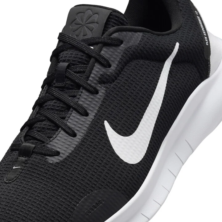 Nike Women's Flex Experience Run 12 Road Running Shoes (Extra Wide) in Black | FZ4674-003 - Image 7