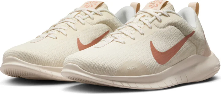 Nike Women's Flex Experience Run 12 Road Running Shoes (Extra Wide) in Brown | FZ4674-008 - Image 5