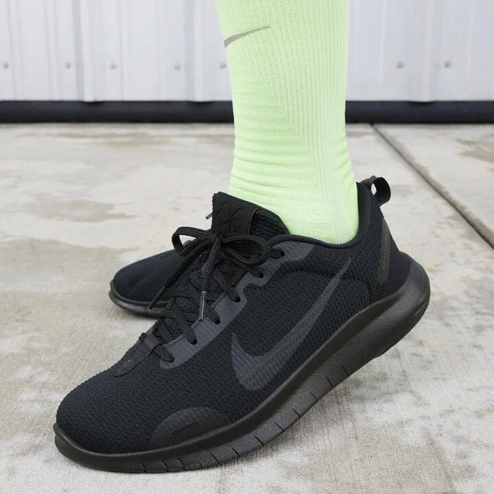 Nike Women's Flex Experience Run 12 Road Running Shoes in Black | DV0746-003 - Image 2