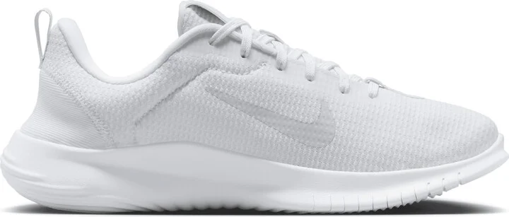 Nike Women's Flex Experience Run 12 Road Running Shoes in White | DV0746-100 - Image 4