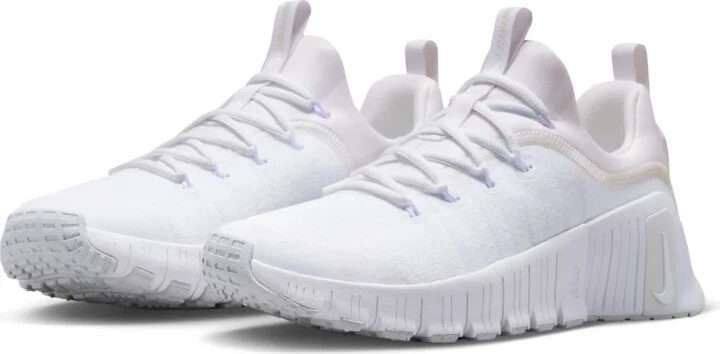 Nike Women's Free Metcon 6 Workout Shoes in White | FJ7126-101 - Image 5