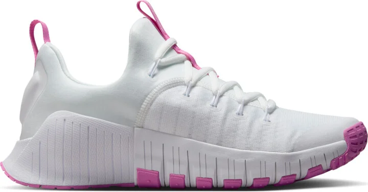 Nike Women's Free Metcon 6 Workout Shoes in White | FJ7126-109 - Image 3