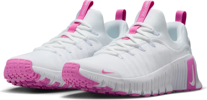 Nike Women's Free Metcon 6 Workout Shoes in White | FJ7126-109 - Image 5