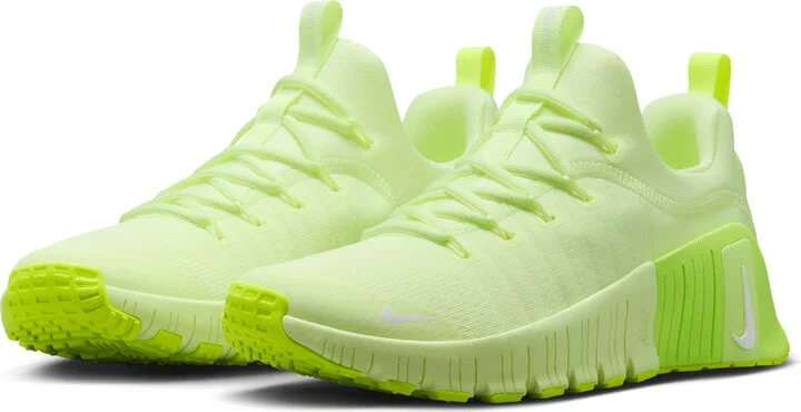 Nike Women's Free Metcon 6 Workout Shoes in Yellow | FJ7126-702 - Image 5