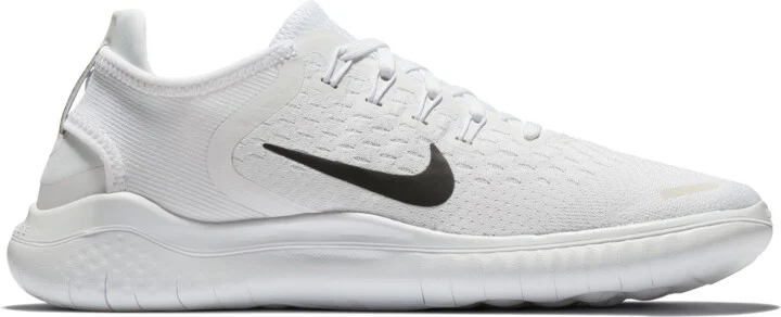 Nike Women's Free RN 2018 Running Shoes in White | 942837-100 - Image 3