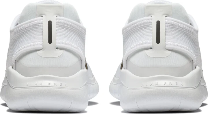 Nike Women's Free RN 2018 Running Shoes in White | 942837-100 - Image 6