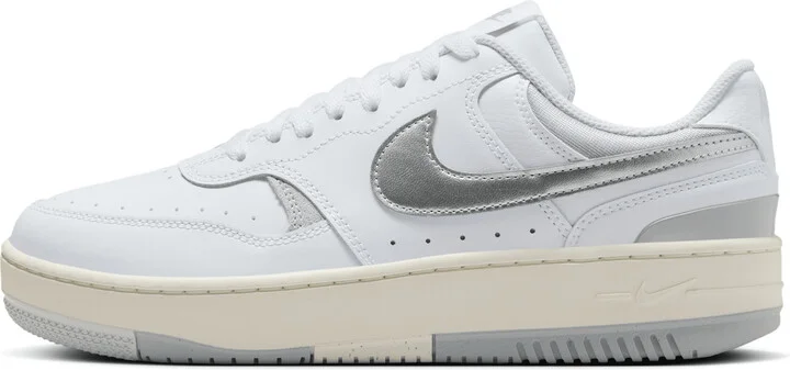 Nike Women's Gamma Force Shoes in White | HQ1674-100