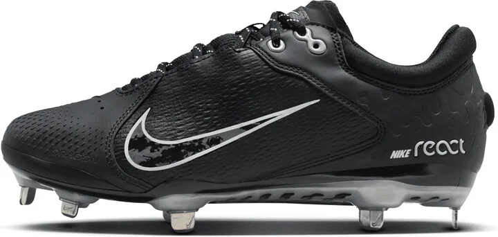 Nike Women's Hyperdiamond 4 Elite Softball Cleats in Black | FZ0923-001