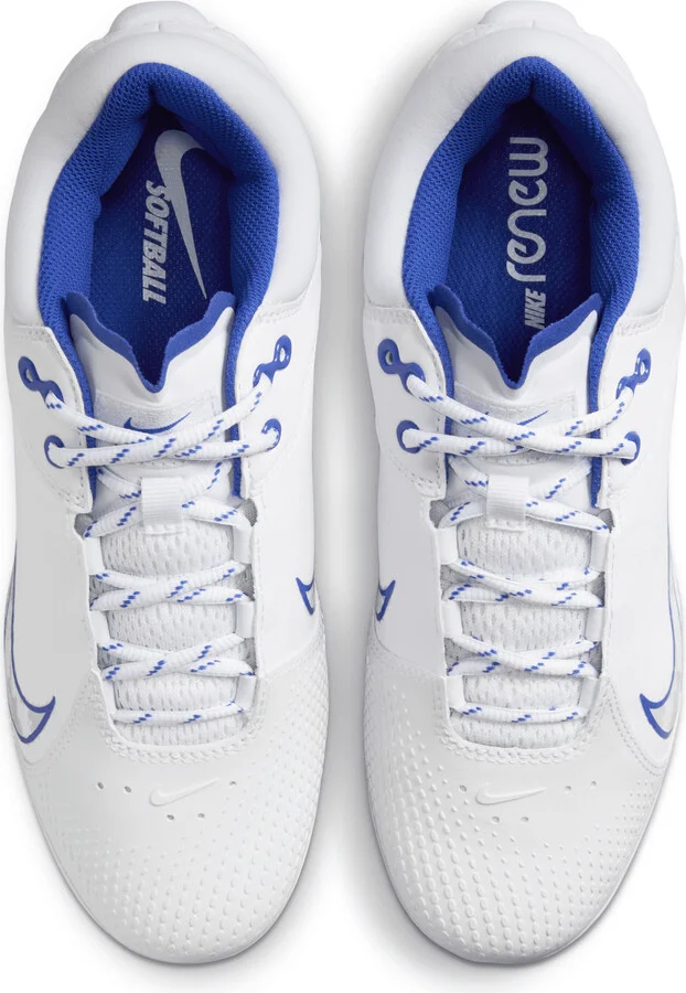 Nike Women's Hyperdiamond 4 Elite Softball Cleats in White | FZ0923-101 - Image 4
