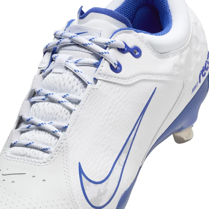 Nike Women's Hyperdiamond 4 Elite Softball Cleats in White | FZ0923-101 - Image 8