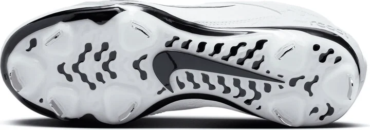 Nike Women's Hyperdiamond 4 Elite Softball Cleats in White | FZ0923-102 - Image 2